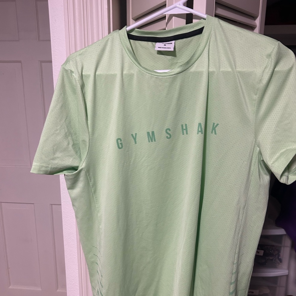 Gymshark Mint Green Performance Tee